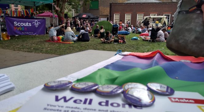 London Pride Scouts Family Area 2019